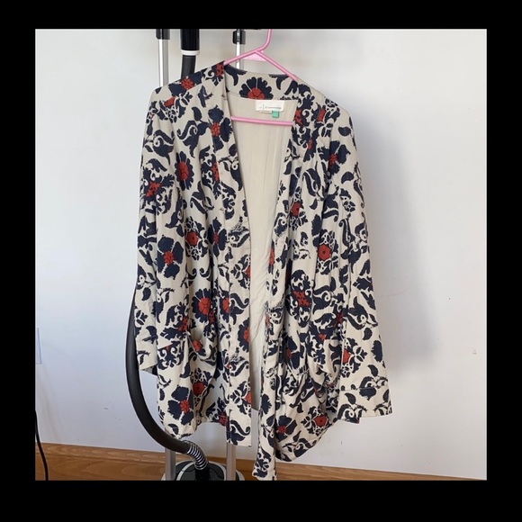 Anthropologie Ikat 2x Kimono Jacket - Picture 5 of 6